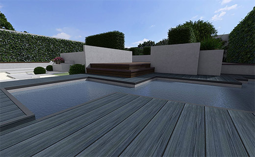 共挤石头灰混色，，，，，欧橡木纹CO-02